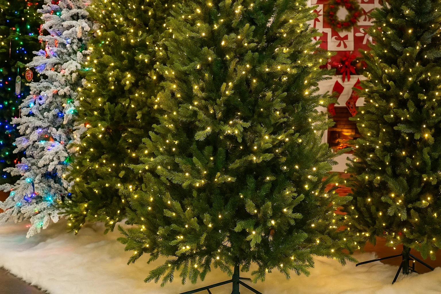 Christmas tree background